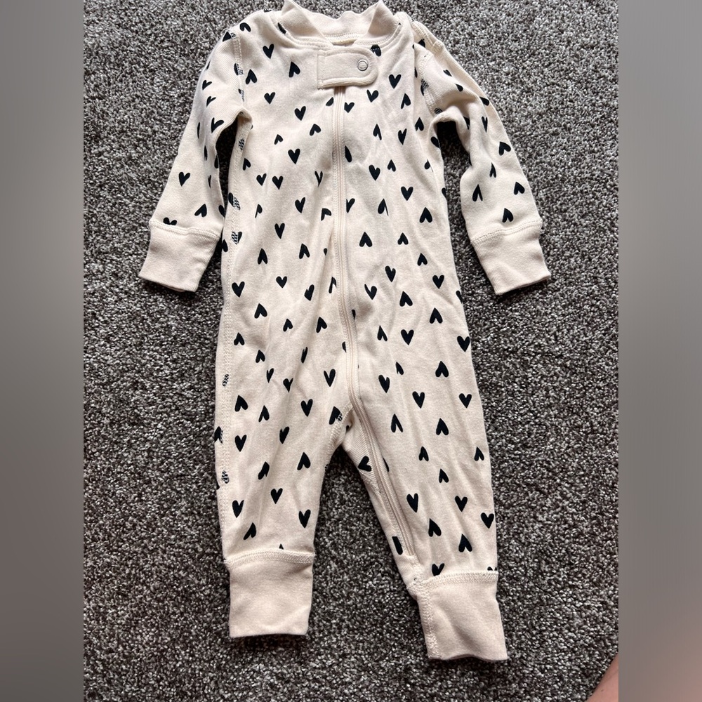 Hanna Andersson footless pajamas! 3-6 months. Like new!